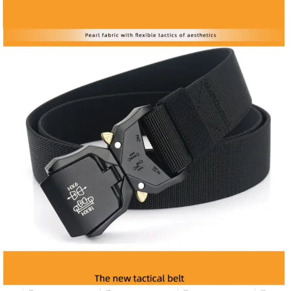 Outdoor Tactical Belt Quick Release Aluminum Alloy Outer Belt