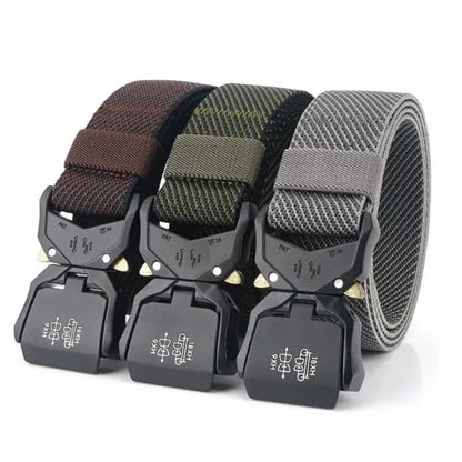 Outdoor Tactical Belt Quick Release Aluminum Alloy Outer Belt