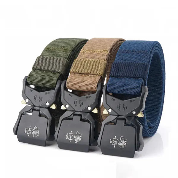 Outdoor Tactical Belt Quick Release Aluminum Alloy Outer Belt