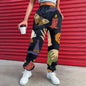 Halloween Pattern Women's Casual Pants Drawstring Pants Jogging Pants Casual