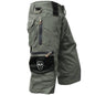 Men's Outdoor Skull Pocket Tactical Cargo Shorts