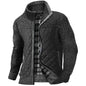 Men's Outdoor Warm Fleece Stand Collar Sweater Cardigan