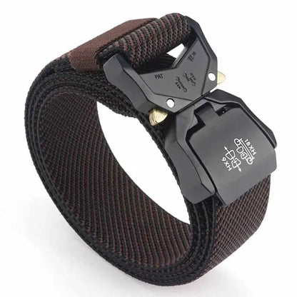 Outdoor Tactical Belt Quick Release Aluminum Alloy Outer Belt